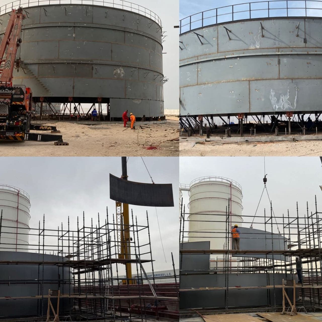 Foundation Test for Vertical Tanks